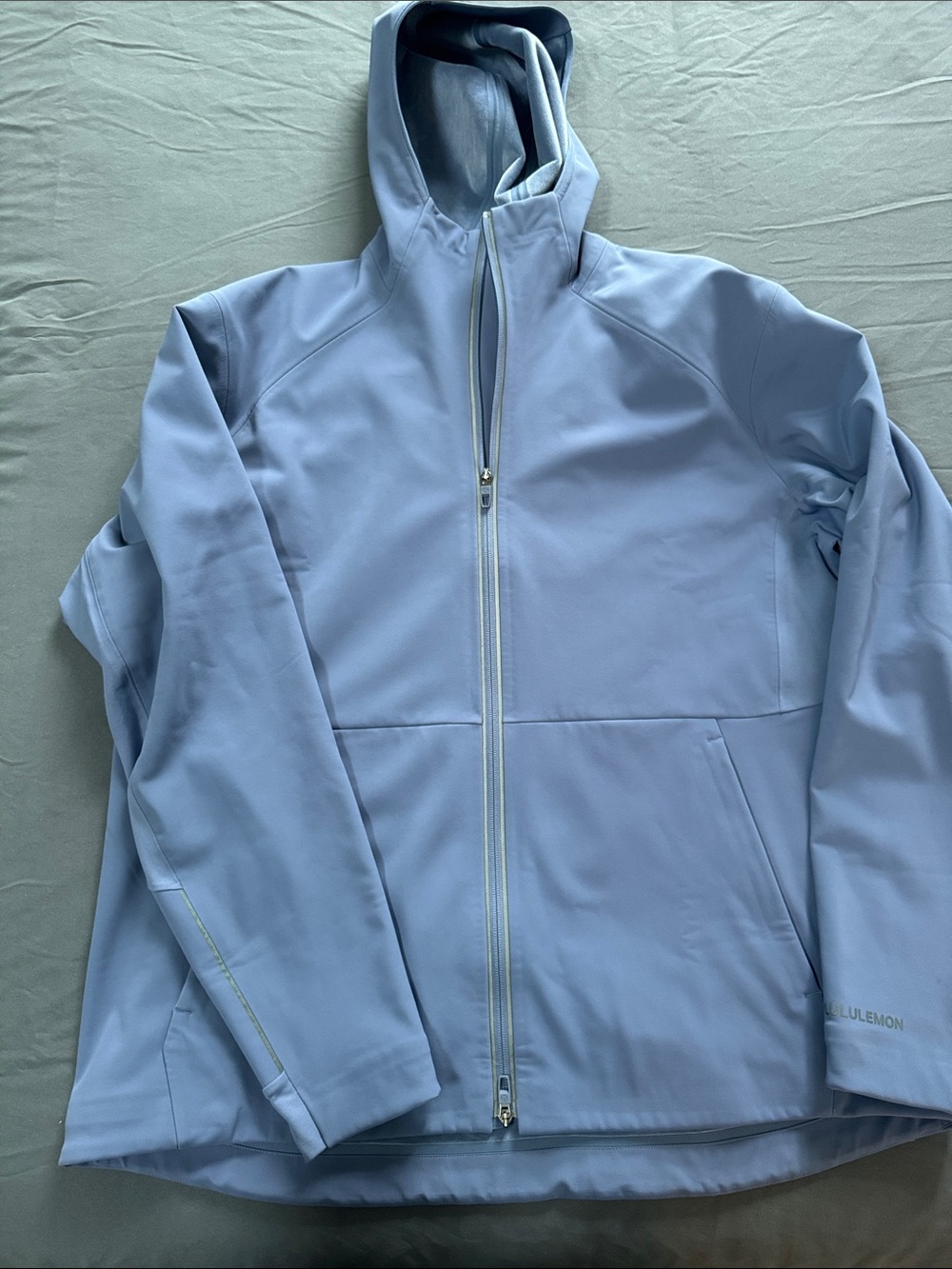 lululemon athletica Men’s Blue Full-Zip Hooded Jacket